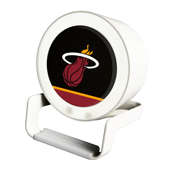 Miami Heat Solid Wordmark Night Light Charger and Bluetooth Speaker-0