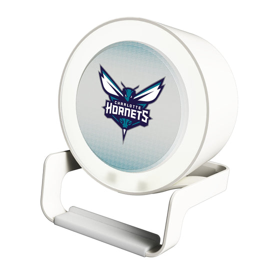 Charlotte Hornets Linen Night Light Charger and Bluetooth Speaker-0