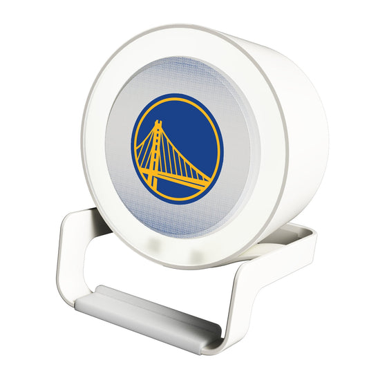 Golden State Warriors Linen Night Light Charger and Bluetooth Speaker-0