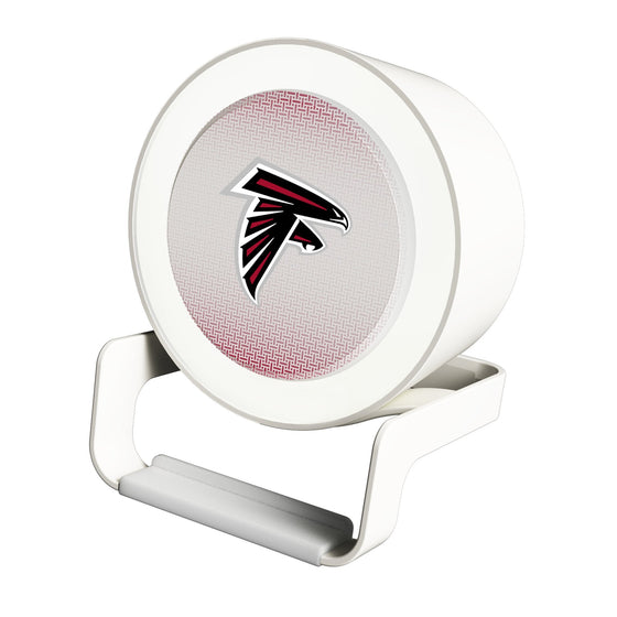 Atlanta Falcons Linen Night Light Charger and Bluetooth Speaker-0