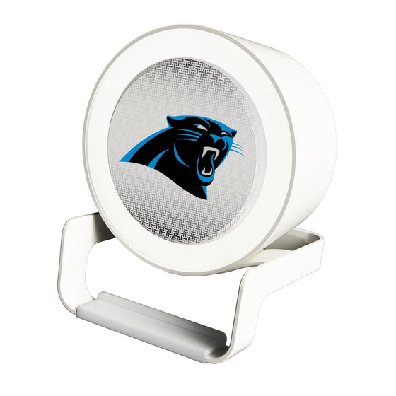 Carolina Panthers Linen Night Light Charger and Bluetooth Speaker-0