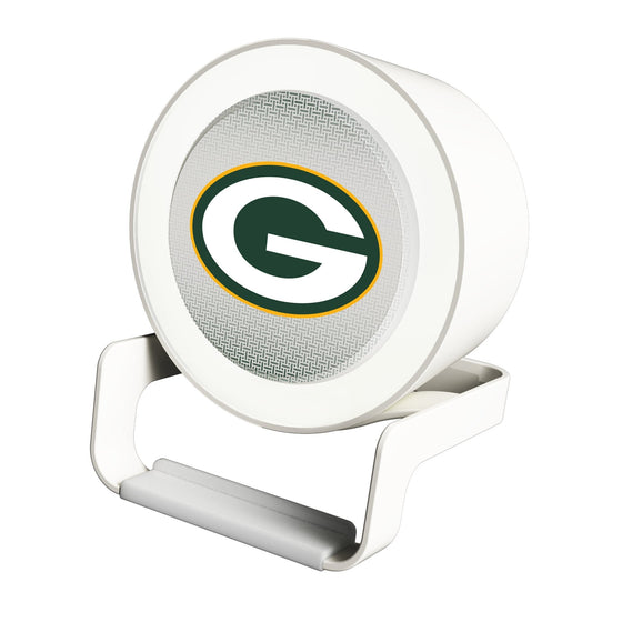 Green Bay Packers Linen Night Light Charger and Bluetooth Speaker-0