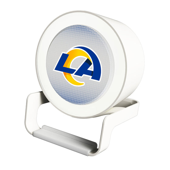 Los Angeles Rams Linen Night Light Charger and Bluetooth Speaker-0