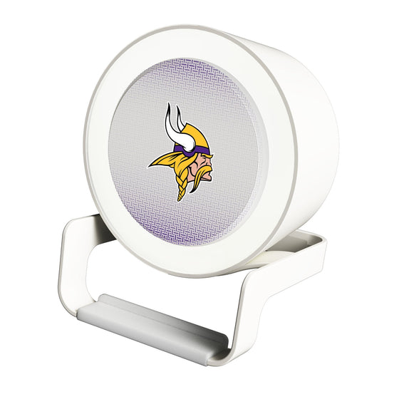 Minnesota Vikings Linen Night Light Charger and Bluetooth Speaker-0