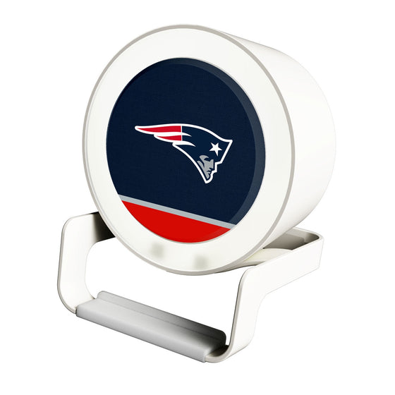 New England Patriots Endzone Solid Night Light Charger and Bluetooth Speaker-0