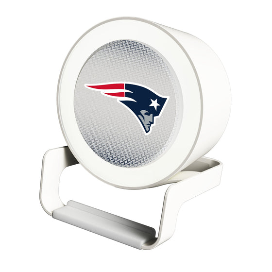 New England Patriots Linen Night Light Charger and Bluetooth Speaker-0