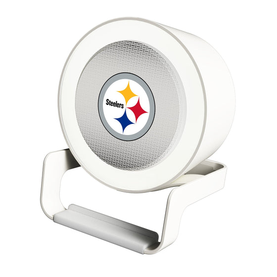 Pittsburgh Steelers Linen Night Light Charger and Bluetooth Speaker-0