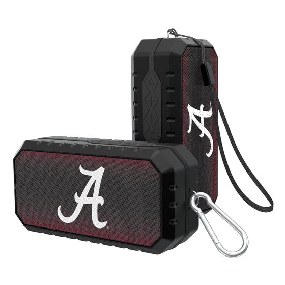 University of Alabama Crimson Tide Script A Linen Bluetooth Speaker-0