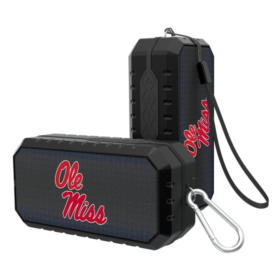 University of Mississippi Rebels Linen Bluetooth Speaker-0