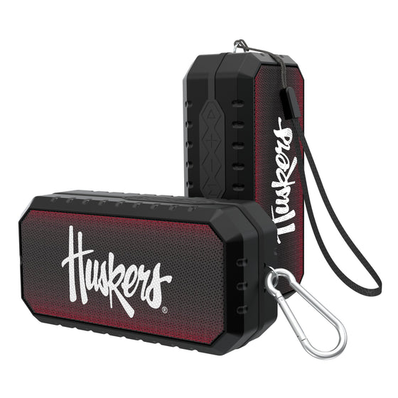 University of Nebraska Huskers Linen Bluetooth Speaker-0