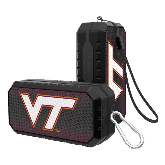 Virginia Tech Hokies Linen Bluetooth Speaker-0