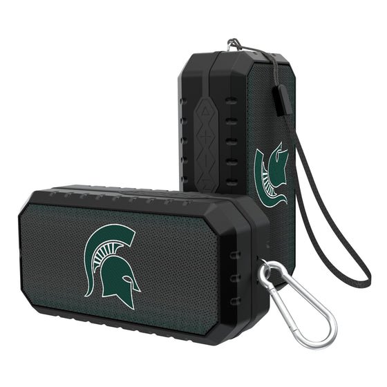 Michigan State University Spartans Linen Bluetooth Speaker-0