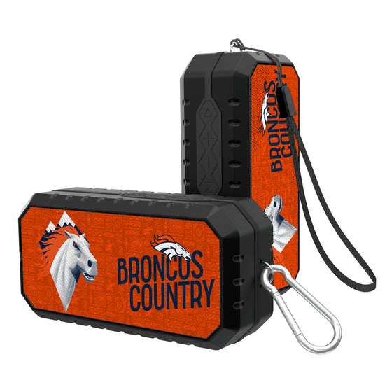 Denver Broncos 2024 Illustrated Limited Edition Bluetooth Speaker-0