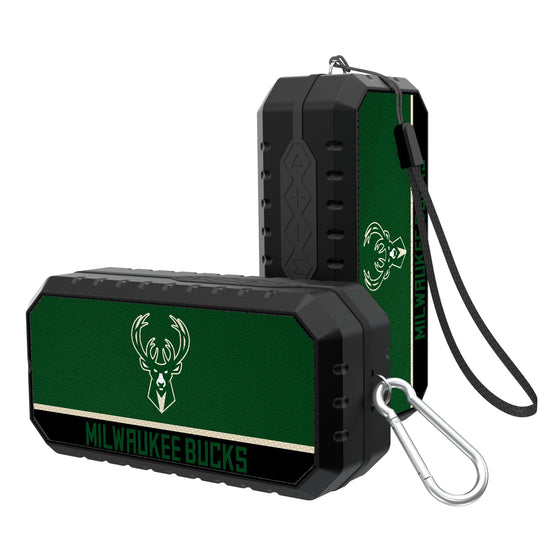 Milwaukee Bucks Endzone Solid Bluetooth Speaker-0