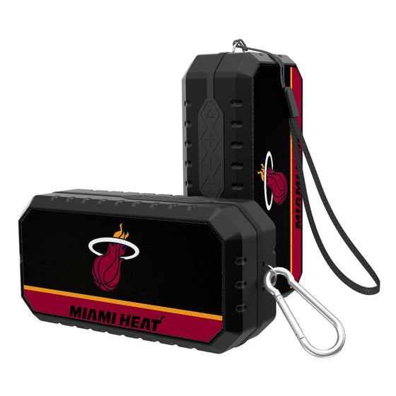 Miami Heat Endzone Solid Bluetooth Speaker-0