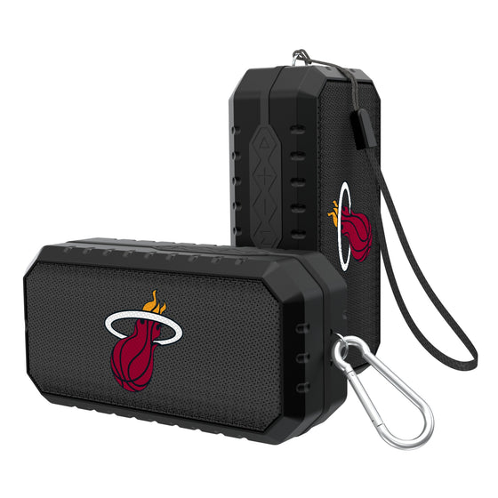 Miami Heat Linen Bluetooth Speaker-0