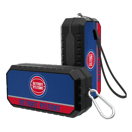 Detroit Pistons Endzone Solid Bluetooth Speaker-0