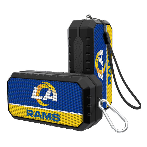 Los Angeles Rams Solid Wordmark Bluetooth Speaker-0