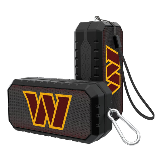 Washington Commanders Linen Bluetooth Speaker-0