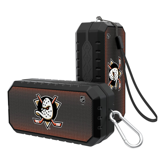 Anaheim Ducks Linen Bluetooth Speaker-0