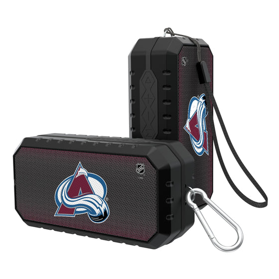 Colorado Avalanche Linen Bluetooth Speaker-0