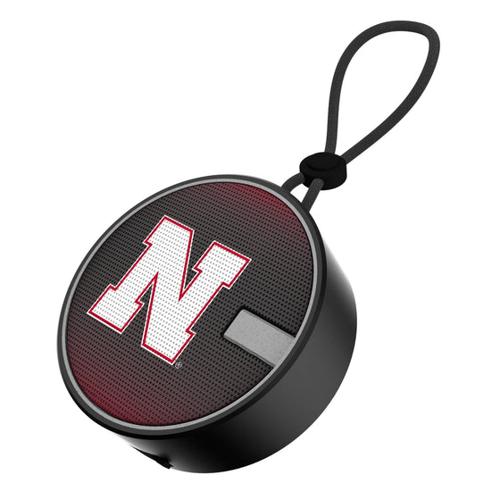 University of Nebraska Huskers Block N Linen Waterproof Speaker-0