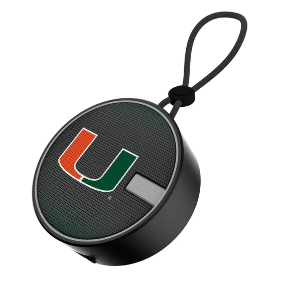 University of Miami Hurricanes Linen Waterproof Speaker-0