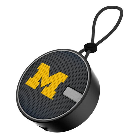 University of Michigan Wolverines Linen Waterproof Speaker-0