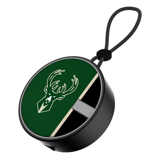 Milwaukee Bucks Endzone Solid Waterproof Speaker-0