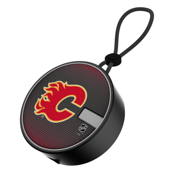 Calgary Flames Linen Waterproof Speaker-0