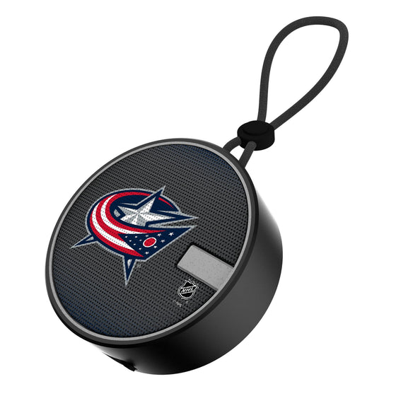 Columbus Blue Jackets Linen Waterproof Speaker-0