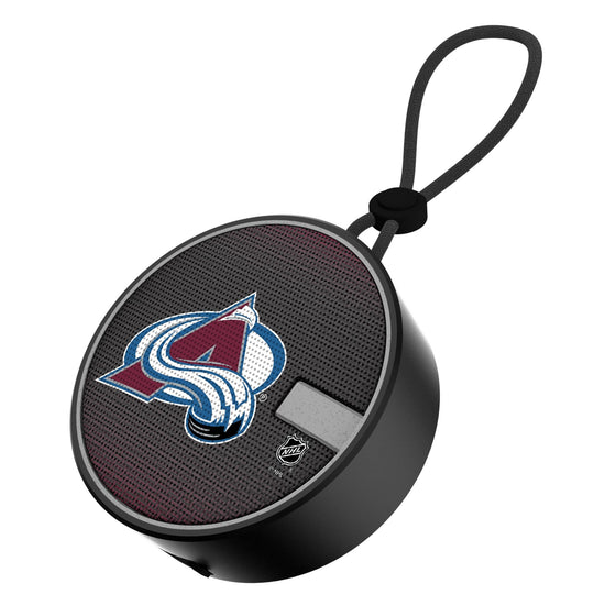 Colorado Avalanche Linen Waterproof Speaker-0