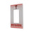 Texas Tech Red Raiders Linen Hidden-Screw Light Switch Plate-1