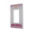 Arizona State Sun Devils Linen Hidden-Screw Light Switch Plate-1