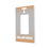 Tennessee Volunteers Linen Hidden-Screw Light Switch Plate-1