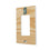 Seattle Mariners Wood Bat Hidden-Screw Light Switch Plate-1