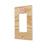 Washington Nationals Wood Bat Hidden-Screw Light Switch Plate-1