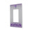 Sacramento Kings Linen Hidden-Screw Light Switch Plate-1