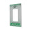 Dallas Stars Linen Hidden-Screw Light Switch Plate-1