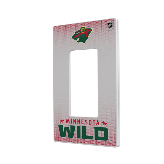 Minnesota Wild Linen Hidden-Screw Light Switch Plate-1