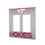 Virginia Tech Hokies Linen Hidden-Screw Light Switch Plate-3