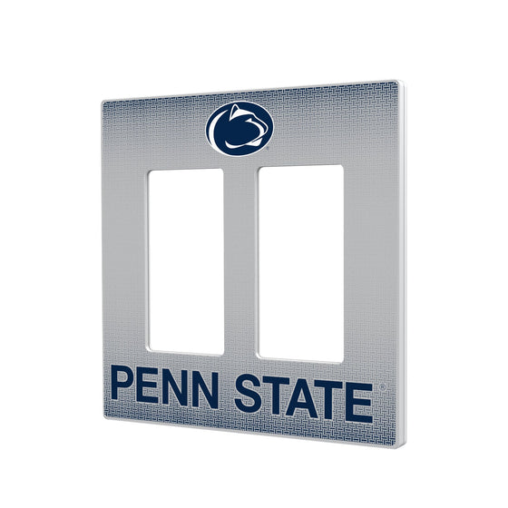 Penn State Nittany Lions Linen Hidden-Screw Light Switch Plate-3