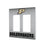 Purdue Boilermakers Linen Hidden-Screw Light Switch Plate-3