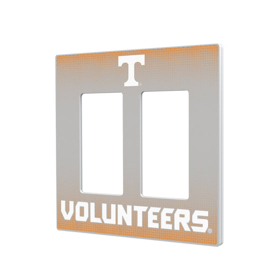 Tennessee Volunteers Linen Hidden-Screw Light Switch Plate-3