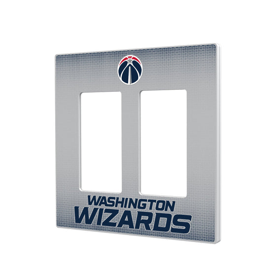 Washington Wizards Linen Hidden-Screw Light Switch Plate-3