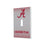 Alabama Crimson Tide Linen Hidden-Screw Light Switch Plate-0