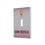 Arizona State Sun Devils Linen Hidden-Screw Light Switch Plate-0