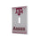 Texas A&M Aggies Linen Hidden-Screw Light Switch Plate-0