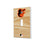 Baltimore Orioles Wood Bat Hidden-Screw Light Switch Plate-0