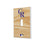 Colorado Rockies Wood Bat Hidden-Screw Light Switch Plate-0